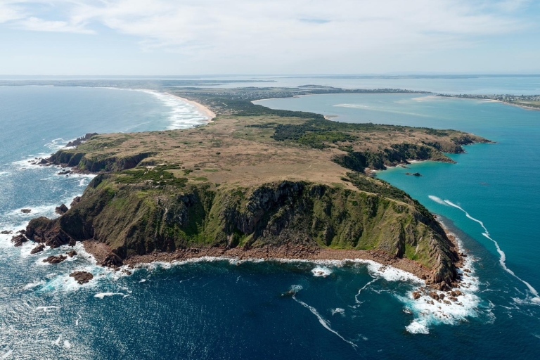 Isla Phillip: vuelo costero en helicópteroCabo Woolamai
