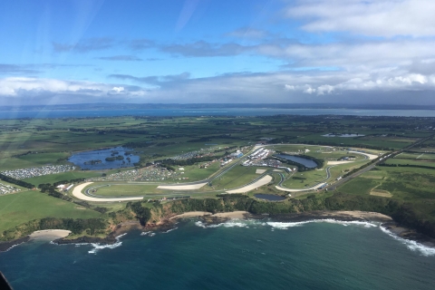 Vol en hélicoptère de l'instantané côtier de Phillip IslandCap Woolamai