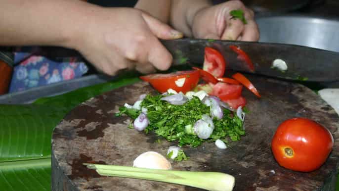 luang prabang hmong vegetarian cooking class