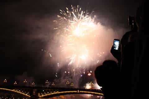 august 20th budapest fireworks show and danube cruise