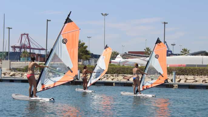 valencia 2hour windsurfing class