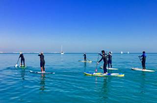Valencia: 1 Stunde Stand Up Paddle Board Unterricht