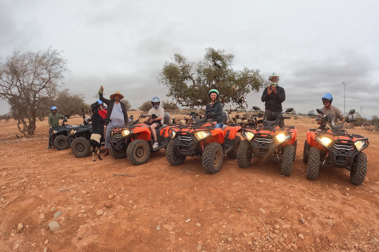 Agadir: Agafay Desierto En Quad Con Cabras En El Árbol