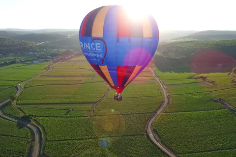 Heißluftballonfahrt in Beaune