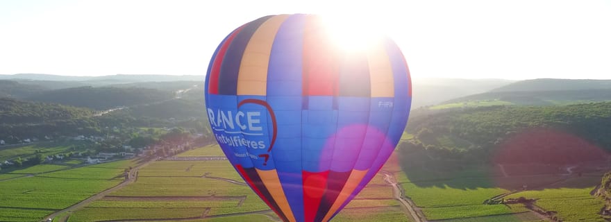 Balade en montgolfière à Beaune