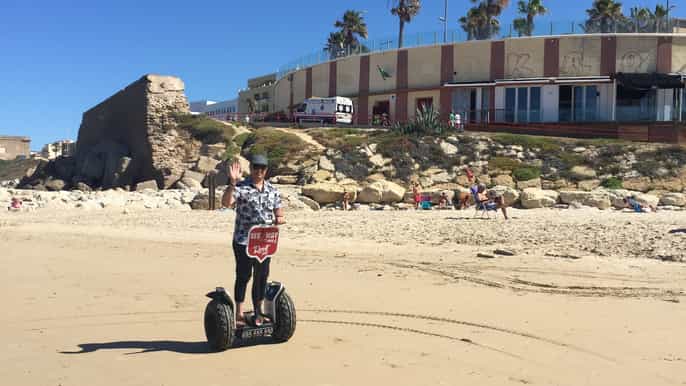 cádiz recorrido turístico en segway de 2 horas por las playas y las playas