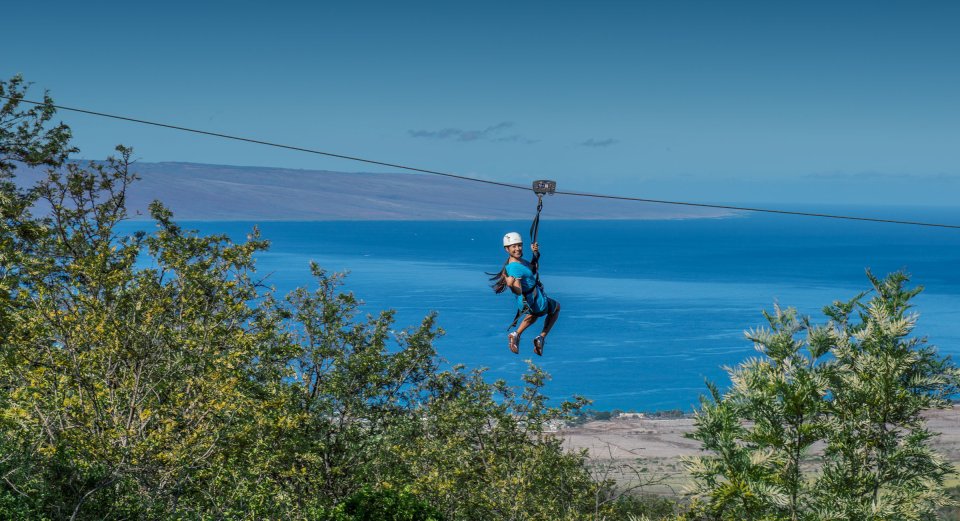 Maui: Ka&#039;anapali-Zipline-Abenteuer mit 8 Seilrutschen