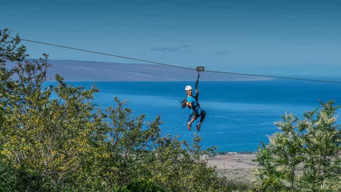 maui kaanapali 8 line zipline adventure