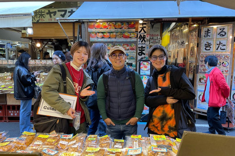 Tóquio: City tour guiado na cidade em Tsukiji conduzido por um guia de turismo da Uni Student