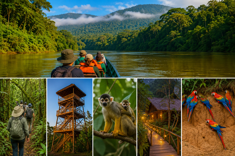 From Cusco: Manu Wildlife & Cloud Forest 3-Day Adventure