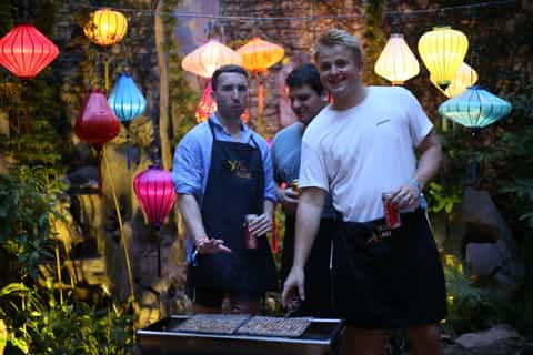 hanoi cooking class in a local villa with market tour