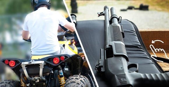 Krakow: Extreme Quad & Shooting Adventure with Hotel Pickup