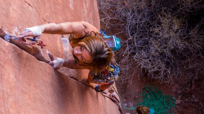 halfday rock climbing adventure in moab