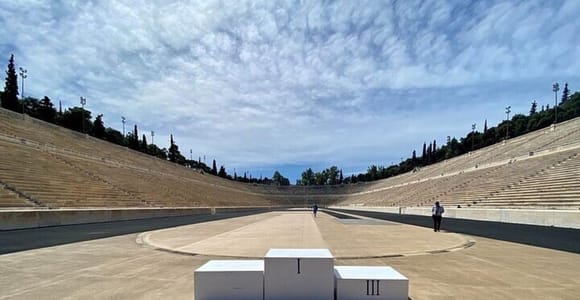 Running Through The History Of Athens with personal trainer