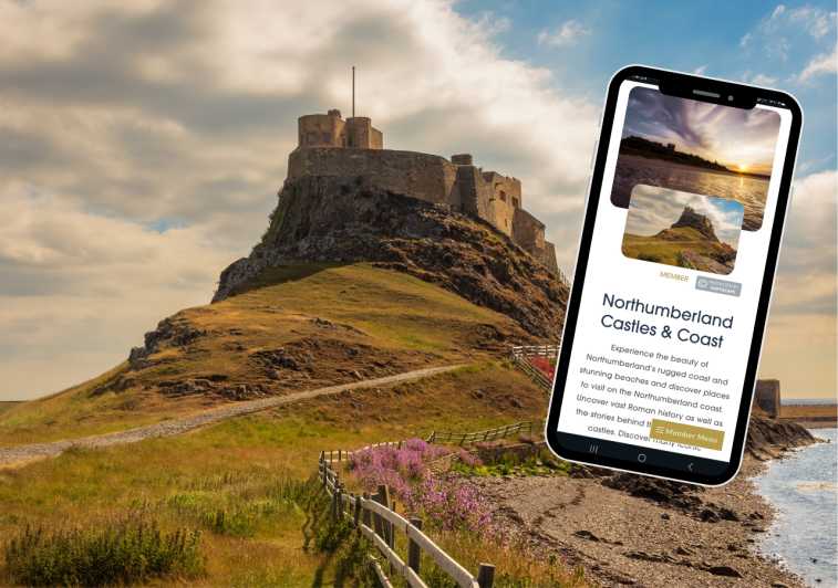 Castillos y Costa de Northumberland (Guía Interactiva)