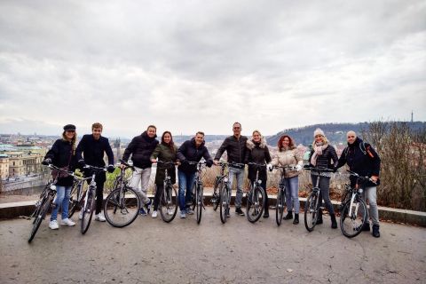 Prag: Sightseeingtur på cykel
