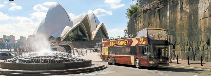 Sydney: Big Bus Open-Top Hop-On/Hop-Off-Ticket