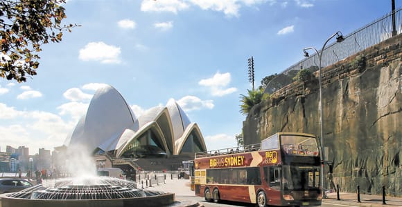 Sydney: Big Bus Hop-On/Hop-Off-Bustour mit optionaler Schifffahrt
