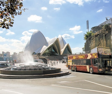 Sydney: Big Bus Hop på-/hop af-bustur med valgfrit krydstogt
