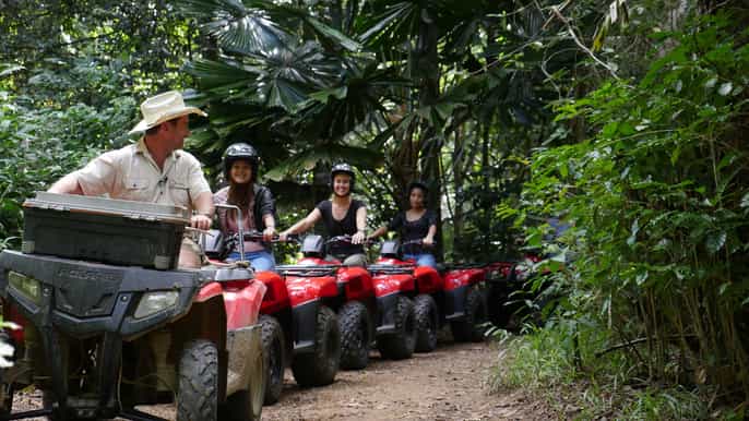 kuranda tour atv in foresta pluviale di 1 ora