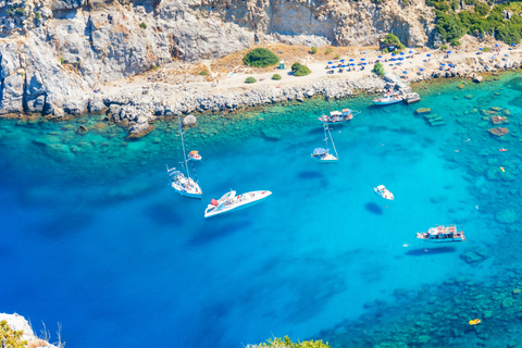 Rhodes: Kallithea, Faliraki & Anthony Quinn Swimming Trip