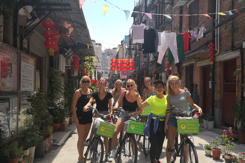 Shanghai Must-See and Foodie Test Bike Tour( Day &amp; Night)Shanghai Must-See and Foodie Bike Tour