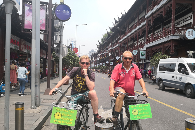 Shanghai: Fahrrad-Tagestour mit authentischem Mittagessen