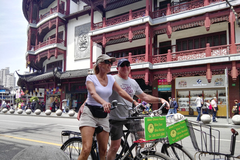 Tour in bicicletta di Shanghai, da vedere e da provare (giorno e notte)Tour in bicicletta di Shanghai da non perdere e da buongustai