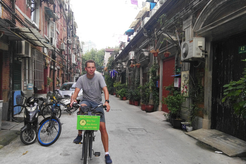 Shanghái: Tour en bicicleta clásico de día completo con almuerzo auténtico