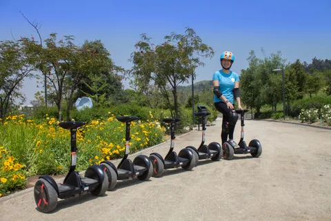 Santiago: Passeio turístico guiado de Segway