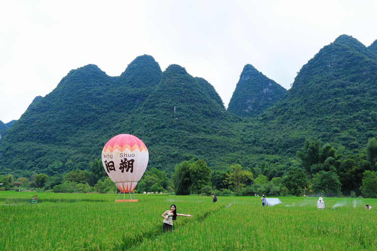 Yangshuo: Ruyi Peak, E-Bike & Liu Sanjie Show Full Day Tour Private Tour With & Guide