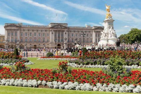 Londres : relève de la garde et palais de Buckingham