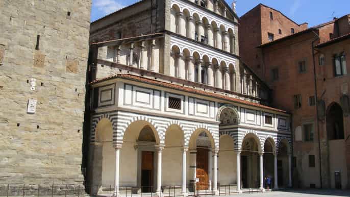 pistoia excursão particular a pé de 25 horas c / guia local