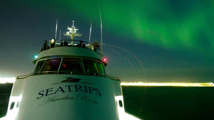 reykjavík tour delle luci del nord in yacht di lusso