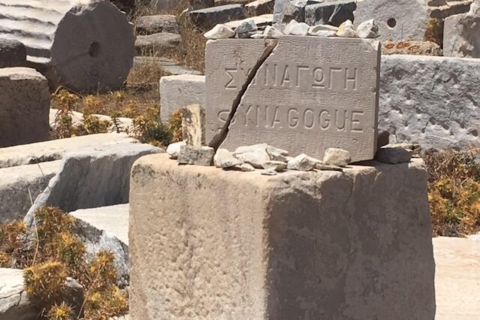 Synagogue de Delos : visite privée du patrimoine juif au départ de Mykonos