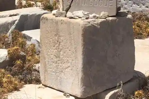 Synagogue de Délos : Visite privée du patrimoine juif au départ de Mykonos