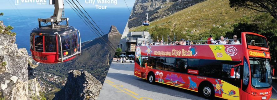 Cape Town: Table Mountain Cable Car, Hop-On Hop-Off Bus Tour