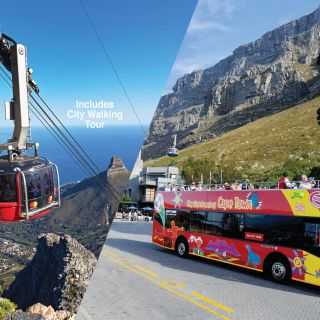 Cidade do Cabo: Teleférico Montanha da Mesa e Hop-On Hop-Off