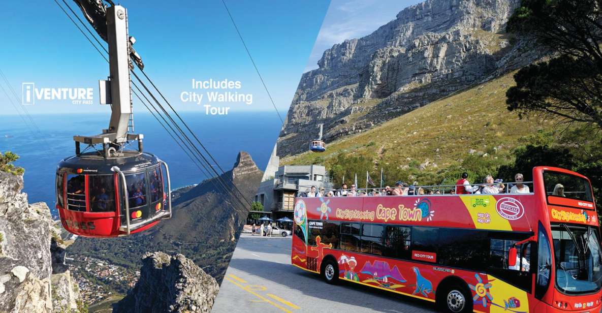 Città del Capo: funicolare Table Mountain e Hop-on Hop-off