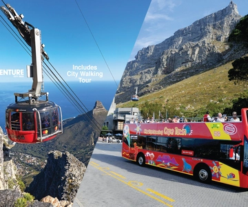 Cape Town: Table Mountain Cable Car, Hop-On Hop-Off Bus Tour