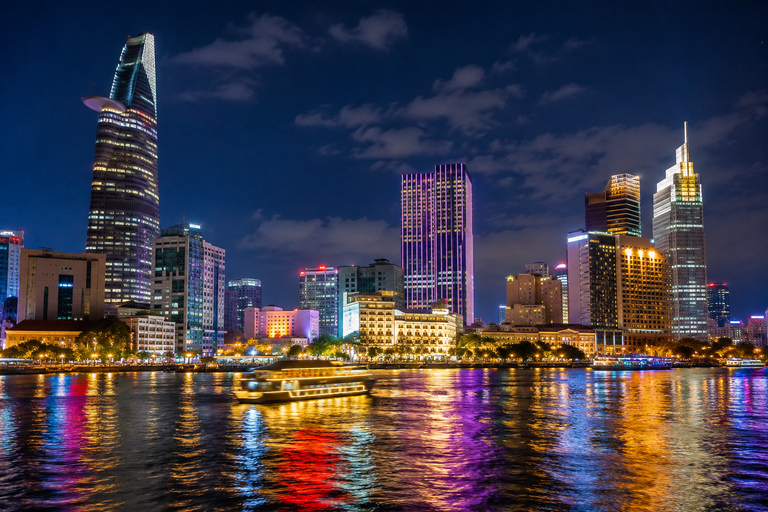 Ho Chi Minh City: Saigon River Dinner & Night Cruise Dinner On Cruise Without Hotel Transfer