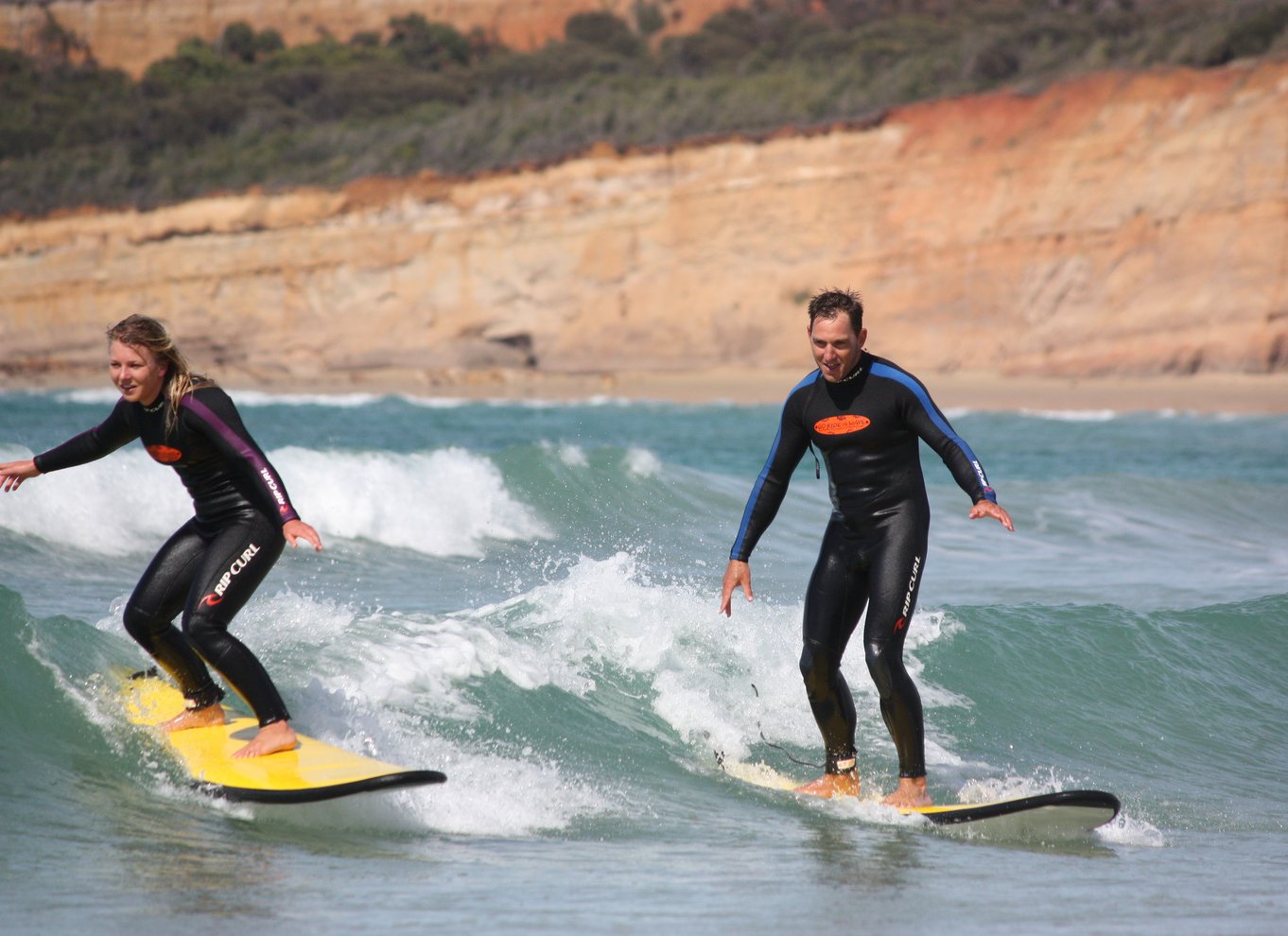 Anglesea: 2-timers surflektion på Great Ocean Road