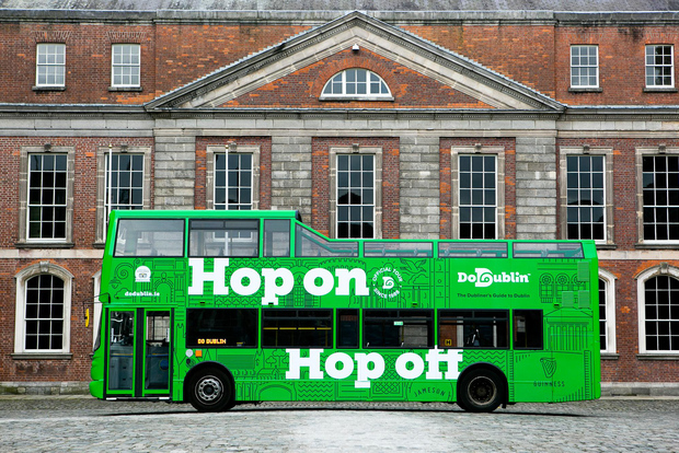 Dublín: el tour original en autobús con paradas libres y EXPLICACIONES EN DIRECTO