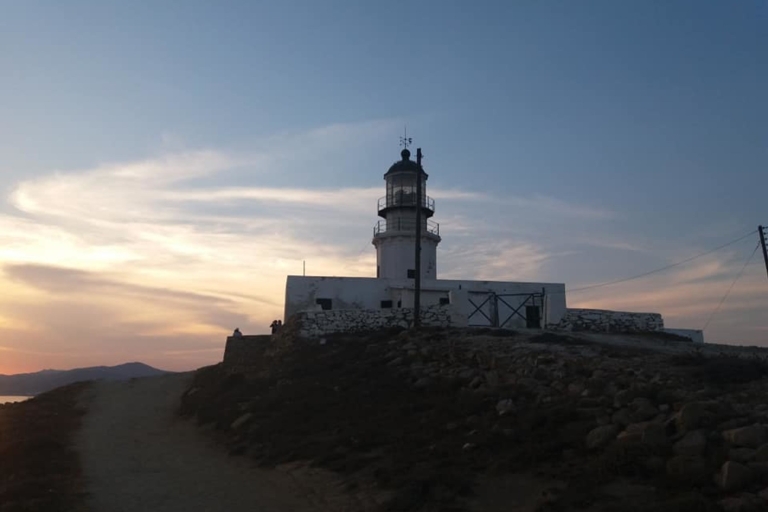 Sonnenuntergang Armenistis Leuchtturm Besuch