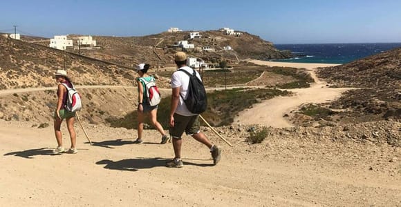 Mykonos: Hiking Tour with 5.1 or 9.8 km Routes