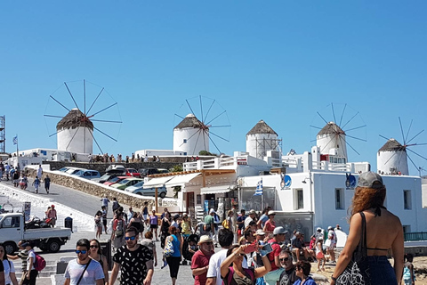 Wycieczka piesza po Mykonos