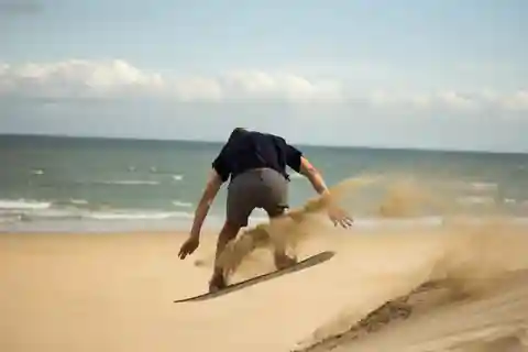 ジェフリーズベイのサンドボード