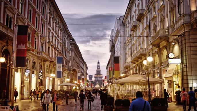 milano tour a piedi serale di 2 ore