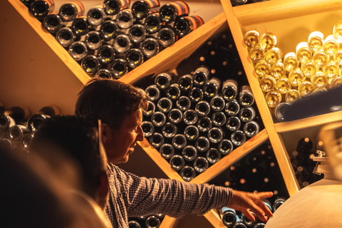 Pézenas: Tour of a spiral vineyard, food tasting, and winemaker's aperitif