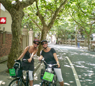 Visites à vélo à Shanghai